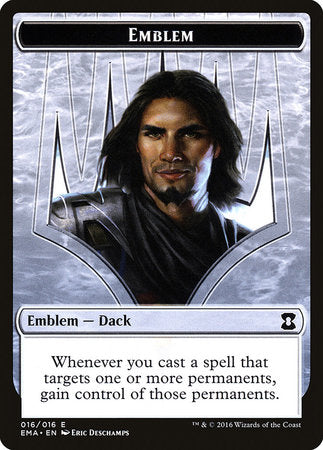 Emblem - Dack Fayden [Eternal Masters Tokens] | Empire Gaming NC