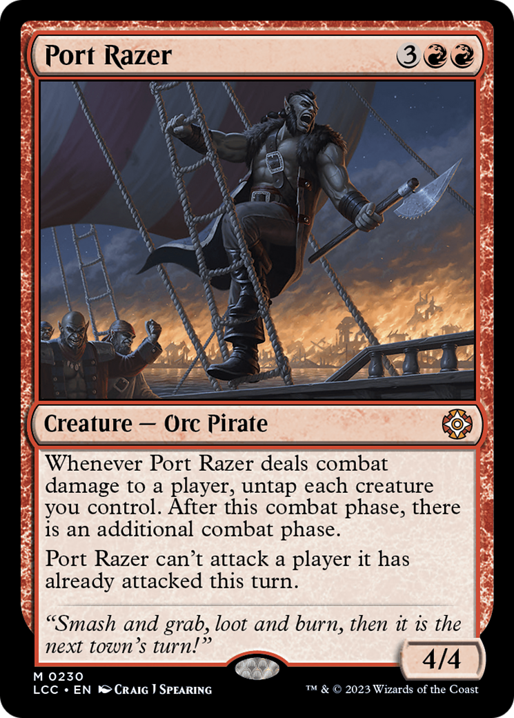 Port Razer [The Lost Caverns of Ixalan Commander] | Empire Gaming NC