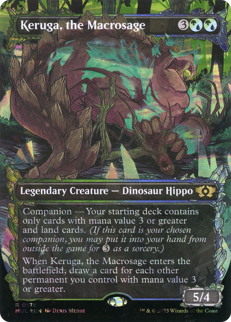 Keruga, the Macrosage (Halo Foil) [Multiverse Legends] | Empire Gaming NC