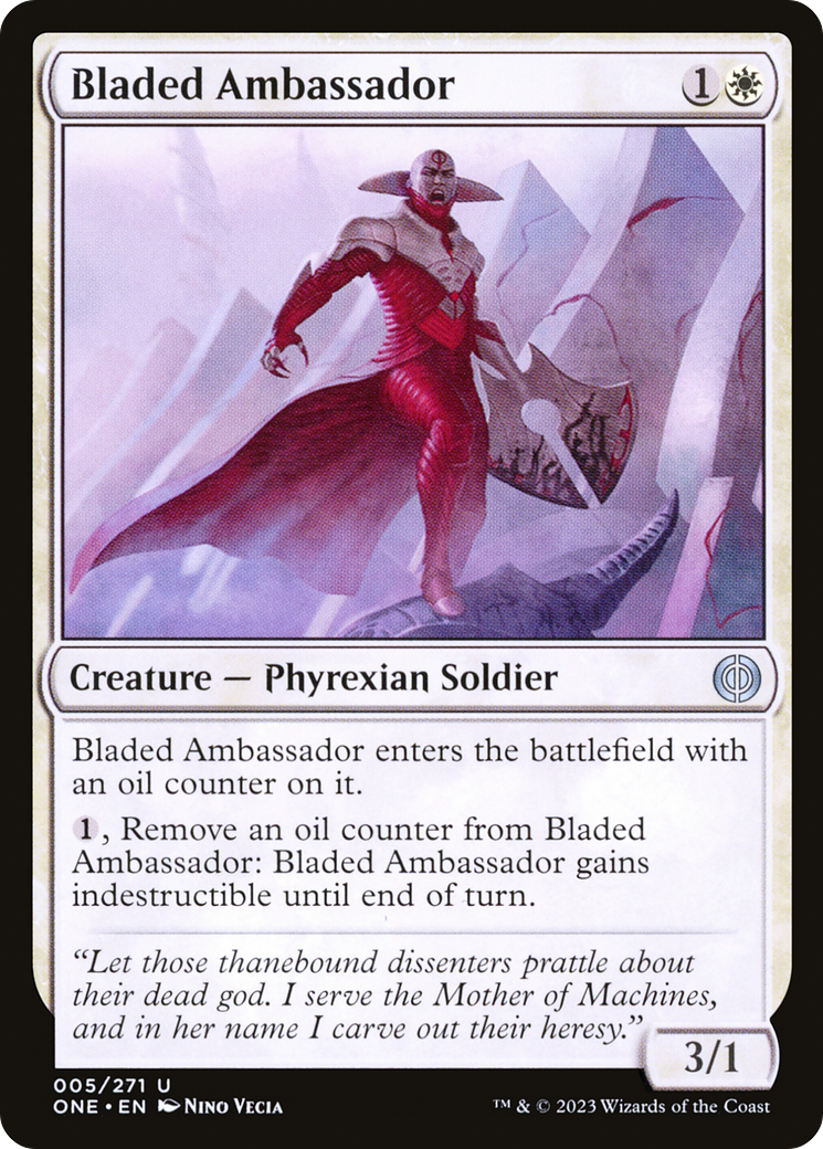 Bladed Ambassador [Phyrexia: All Will Be One] | Empire Gaming NC