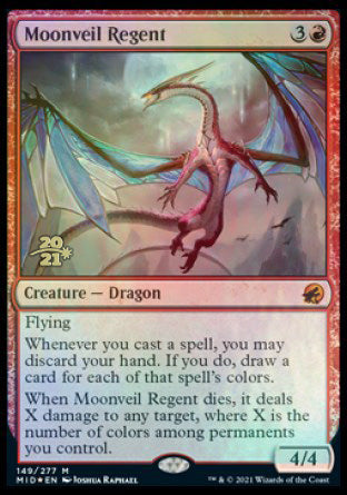 Moonveil Regent [Innistrad: Midnight Hunt Prerelease Promos] | Empire Gaming NC