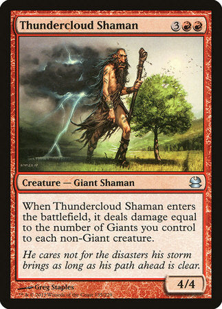 Thundercloud Shaman [Modern Masters] | Empire Gaming NC
