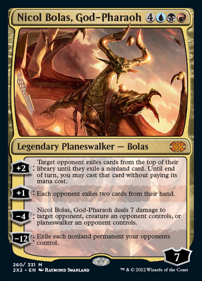 Nicol Bolas, God-Pharaoh [Double Masters 2022] | Empire Gaming NC