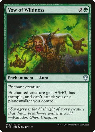 Vow of Wildness [Commander Anthology Volume II] | Empire Gaming NC