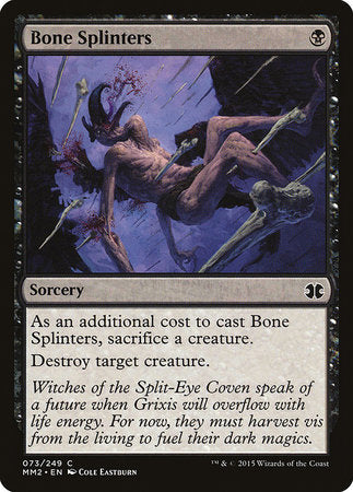 Bone Splinters [Modern Masters 2015] | Empire Gaming NC