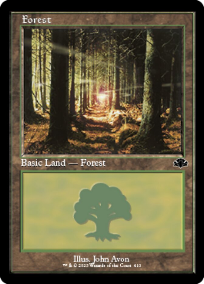 Forest (410) (Retro) [Dominaria Remastered] | Empire Gaming NC