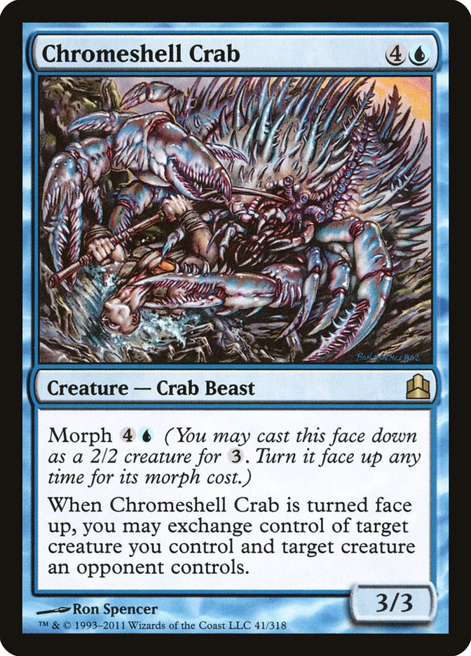 Chromeshell Crab [Commander 2011] | Empire Gaming NC