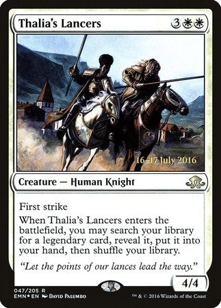 Thalia's Lancers [Eldritch Moon Promos] | Empire Gaming NC