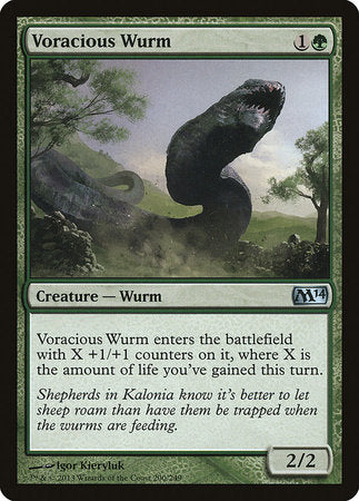 Voracious Wurm [Magic 2014] | Empire Gaming NC