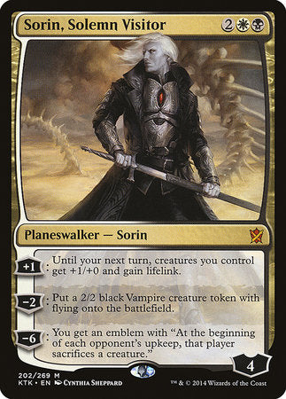 Sorin, Solemn Visitor [Khans of Tarkir] | Empire Gaming NC