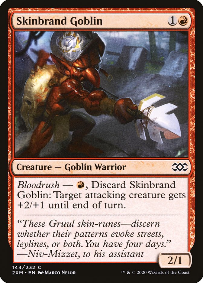 Skinbrand Goblin [Double Masters] | Empire Gaming NC