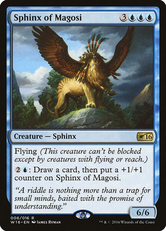 Sphinx of Magosi [Welcome Deck 2016] | Empire Gaming NC