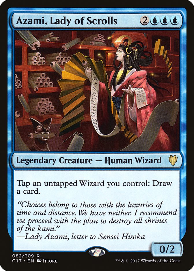 Azami, Lady of Scrolls [Commander 2017] | Empire Gaming NC