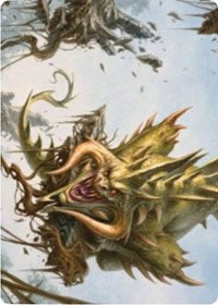 Canopy Baloth Art Card [Zendikar Rising Art Series] | Empire Gaming NC