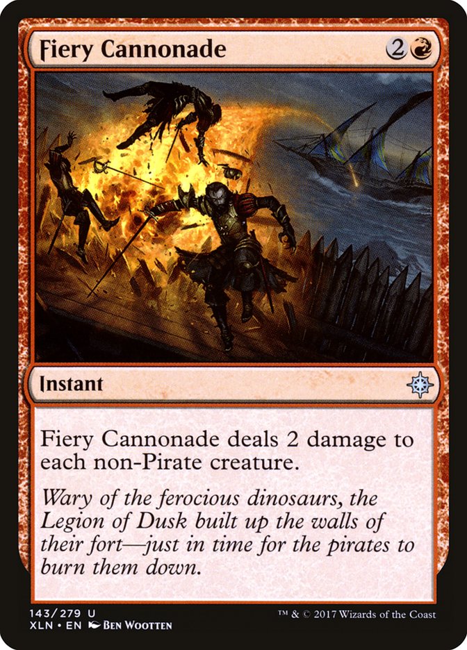 Fiery Cannonade [Ixalan] | Empire Gaming NC