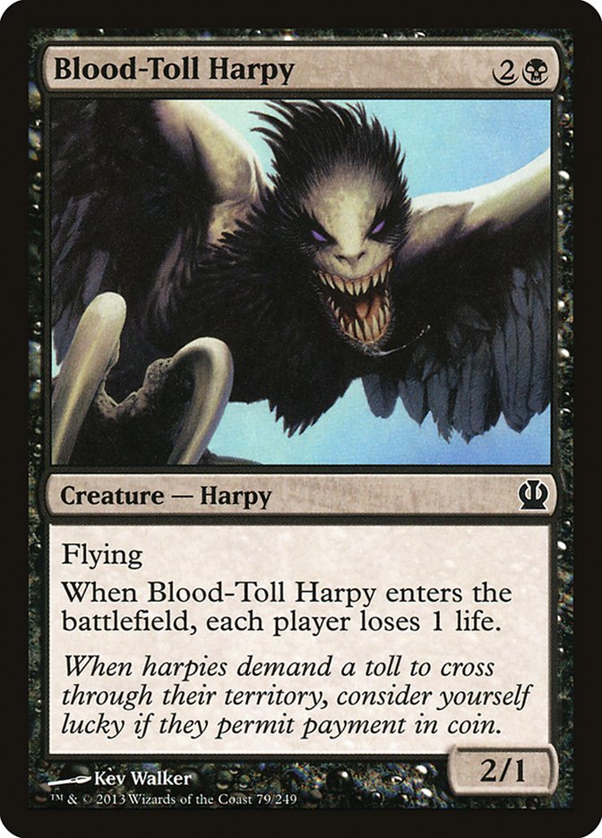 Blood-Toll Harpy [Theros] | Empire Gaming NC