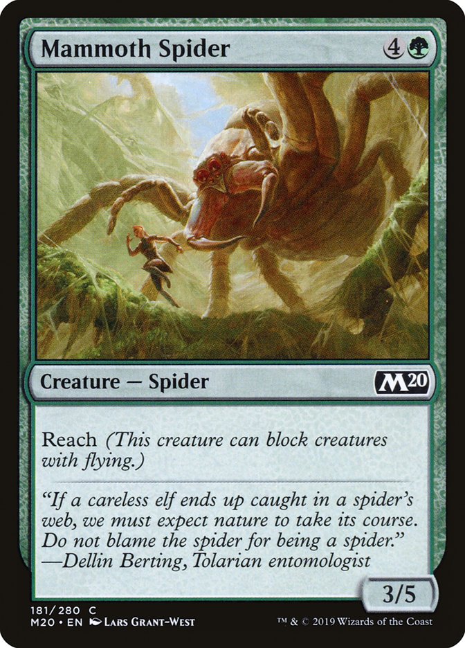 Mammoth Spider [Core Set 2020] | Empire Gaming NC