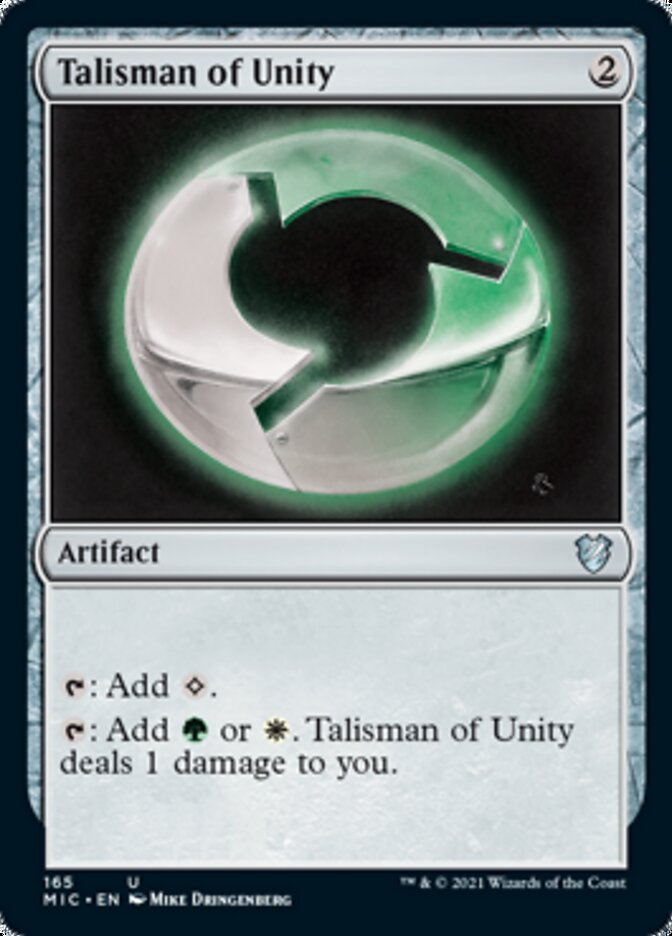 Talisman of Unity [Innistrad: Midnight Hunt Commander] | Empire Gaming NC