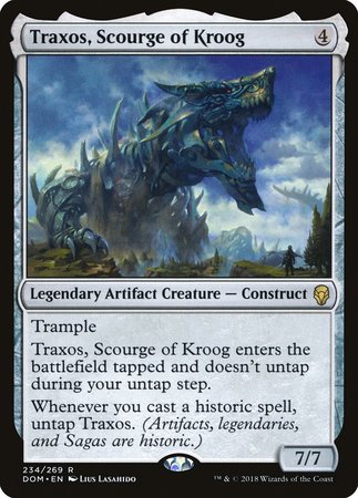 Traxos, Scourge of Kroog [Dominaria] | Empire Gaming NC