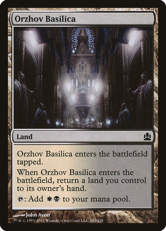 Orzhov Basilica [Commander 2011] | Empire Gaming NC