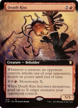 Death Kiss (Extended Art) [Commander Legends: Battle for Baldur's Gate] | Empire Gaming NC