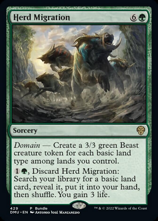 Herd Migration (Bundle) [Dominaria United] | Empire Gaming NC