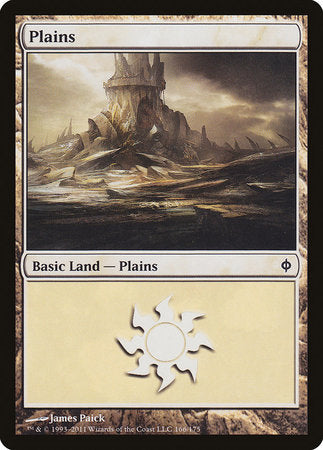 Plains (166) [New Phyrexia] | Empire Gaming NC