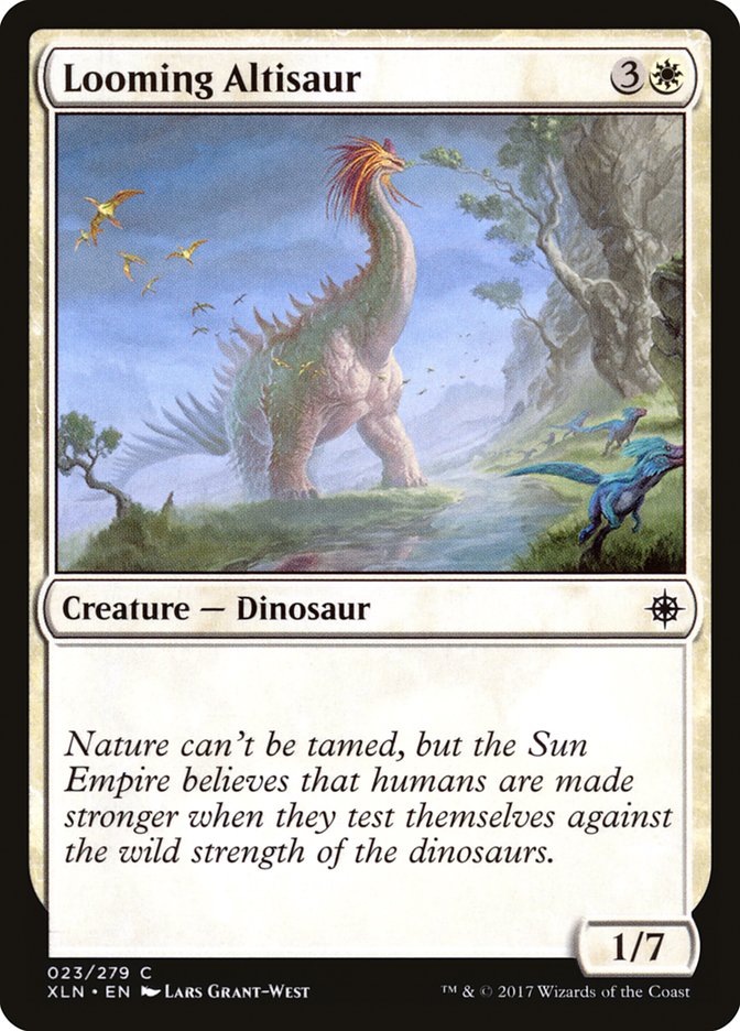 Looming Altisaur [Ixalan] | Empire Gaming NC