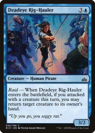 Deadeye Rig-Hauler [Rivals of Ixalan] | Empire Gaming NC