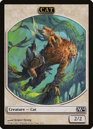 Cat Token [Magic 2014 Tokens] | Empire Gaming NC