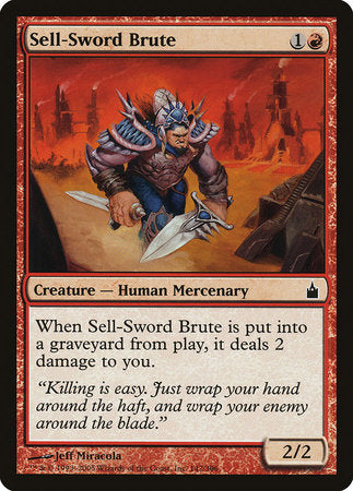 Sell-Sword Brute [Ravnica: City of Guilds] | Empire Gaming NC
