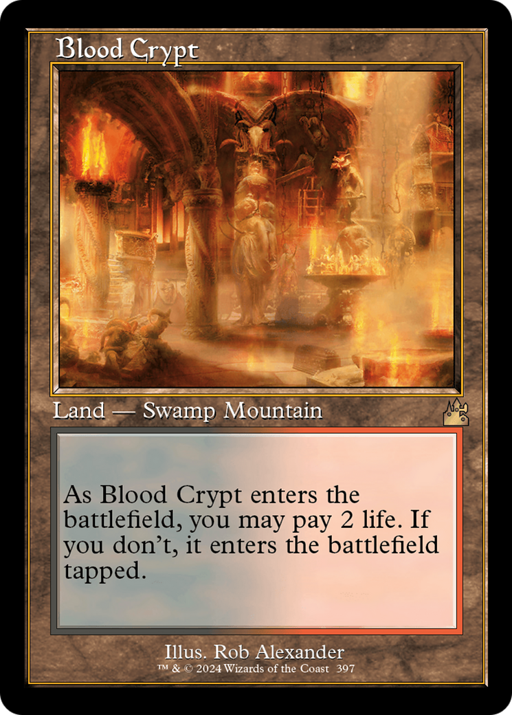 Blood Crypt (Retro) [Ravnica Remastered] | Empire Gaming NC