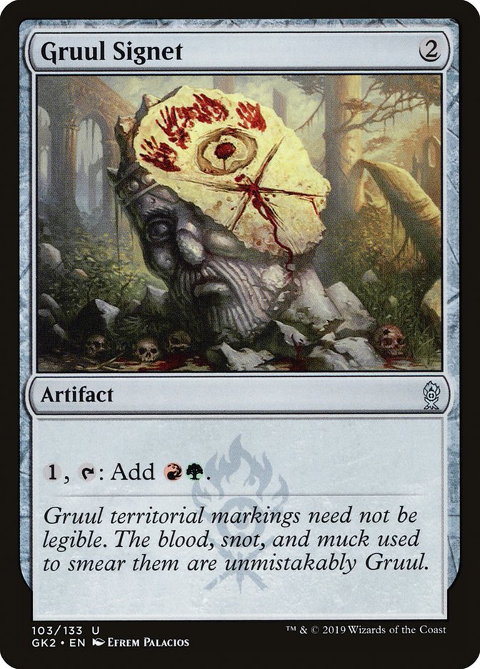 Gruul Signet [Ravnica Allegiance Guild Kit] | Empire Gaming NC