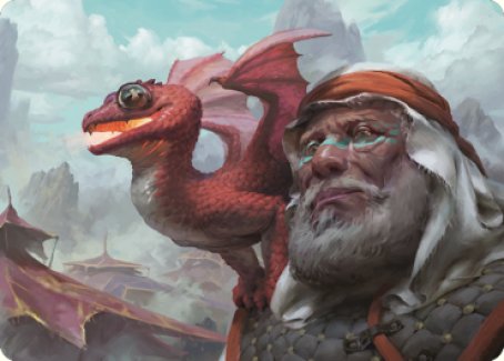 Dragon Whelp Art Card [Dominaria United Art Series] | Empire Gaming NC