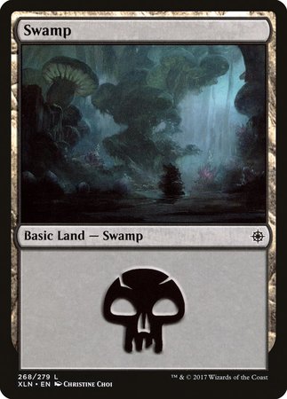 Swamp (268) [Ixalan] | Empire Gaming NC