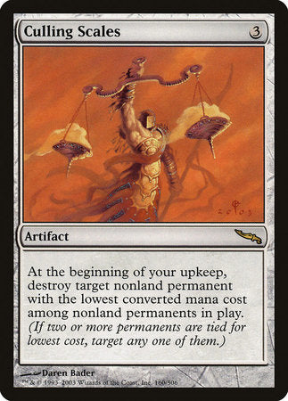 Culling Scales [Mirrodin] | Empire Gaming NC
