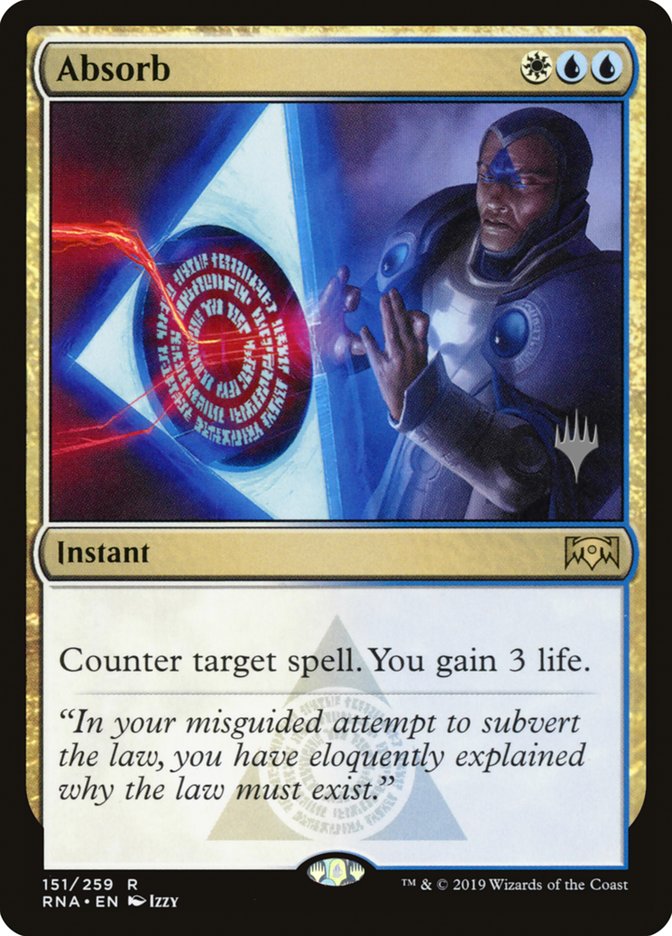 Absorb [Ravnica Allegiance Promos] | Empire Gaming NC