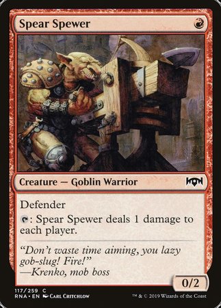 Spear Spewer [Ravnica Allegiance] | Empire Gaming NC