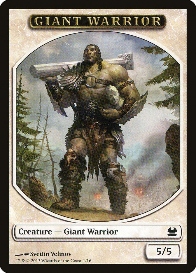 Giant Warrior [Modern Masters Tokens] | Empire Gaming NC