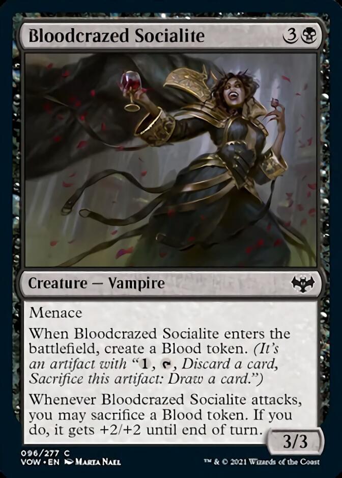 Bloodcrazed Socialite [Innistrad: Crimson Vow] | Empire Gaming NC