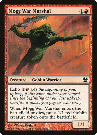 Mogg War Marshal [Modern Masters] | Empire Gaming NC