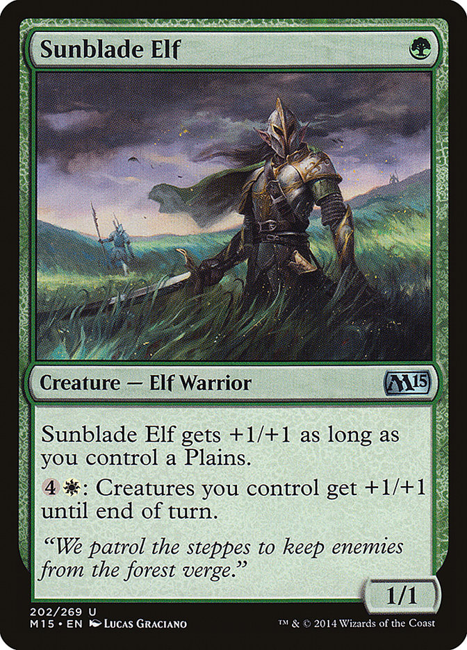 Sunblade Elf [Magic 2015] | Empire Gaming NC