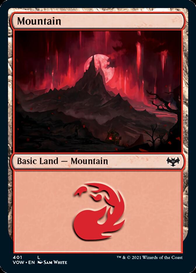 Mountain (401) [Innistrad: Crimson Vow] | Empire Gaming NC