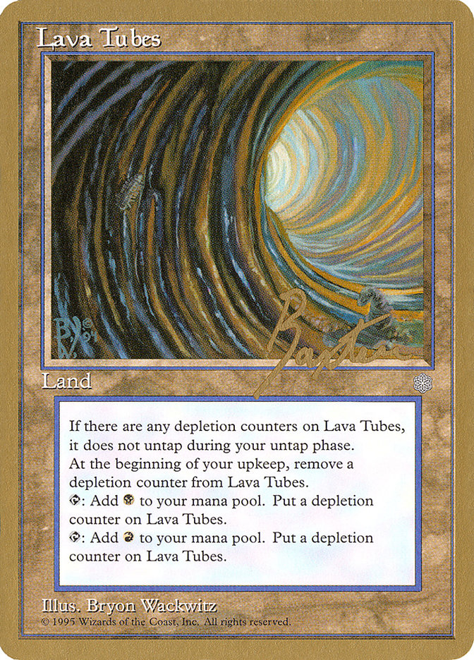 Lava Tubes (George Baxter) [Pro Tour Collector Set] | Empire Gaming NC