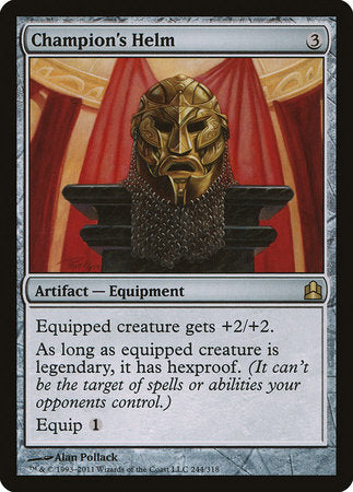 Champion's Helm [Commander 2011] | Empire Gaming NC