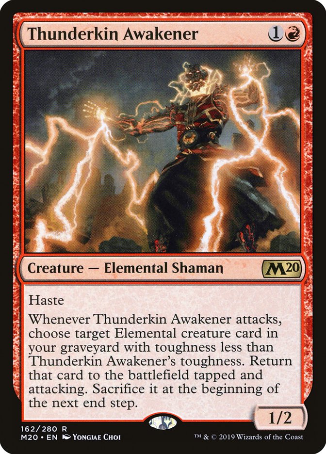 Thunderkin Awakener [Core Set 2020] | Empire Gaming NC