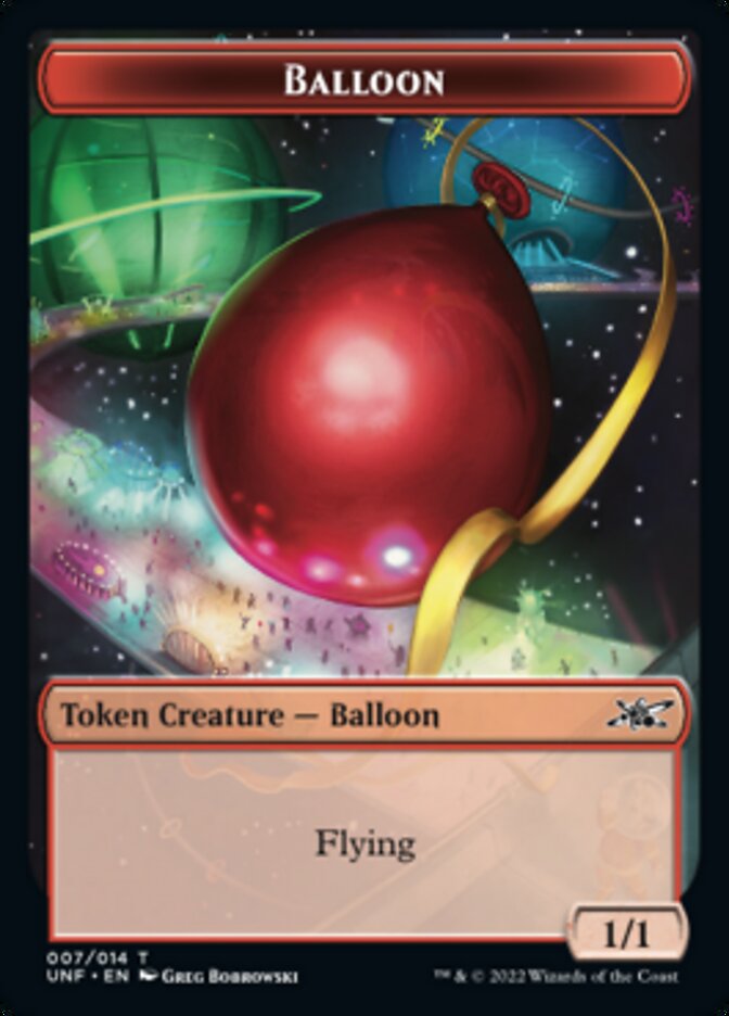 Balloon Token [Unfinity Tokens] | Empire Gaming NC