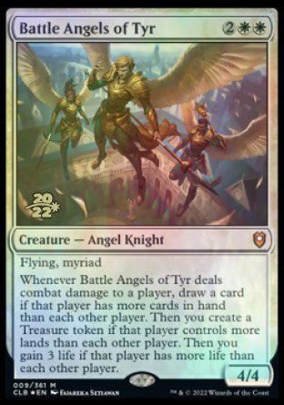 Battle Angels of Tyr [Commander Legends: Battle for Baldur's Gate Prerelease Promos] | Empire Gaming NC