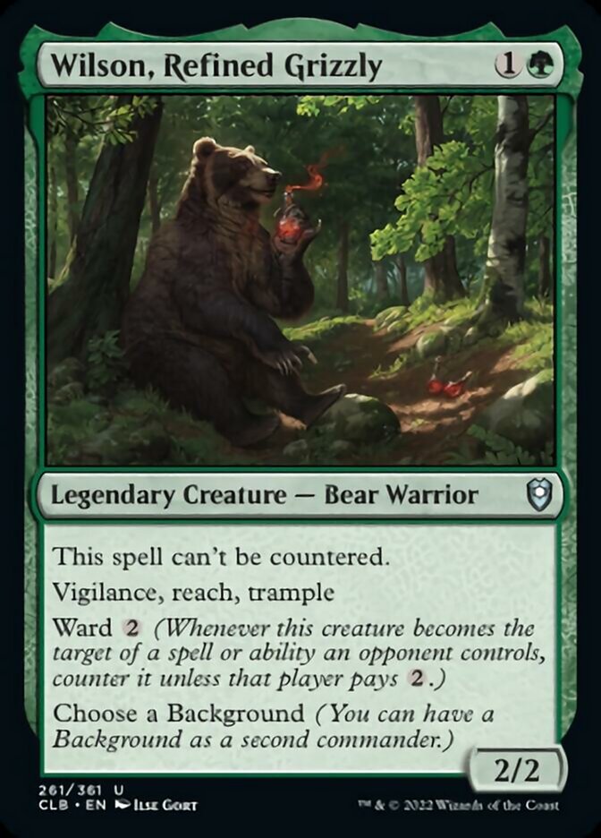 Wilson, Refined Grizzly [Commander Legends: Battle for Baldur's Gate] | Empire Gaming NC