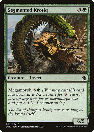 Segmented Krotiq [Dragons of Tarkir] | Empire Gaming NC